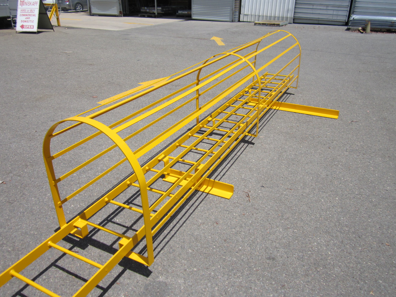 Decorative metal railings
